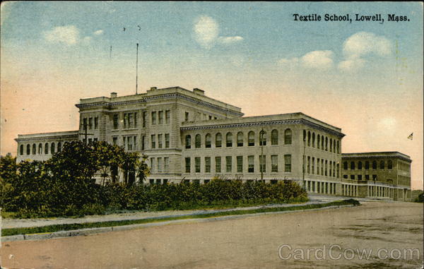 Textile School Lowell Massachusetts