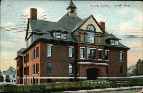 Moody School Lowell Massachusetts