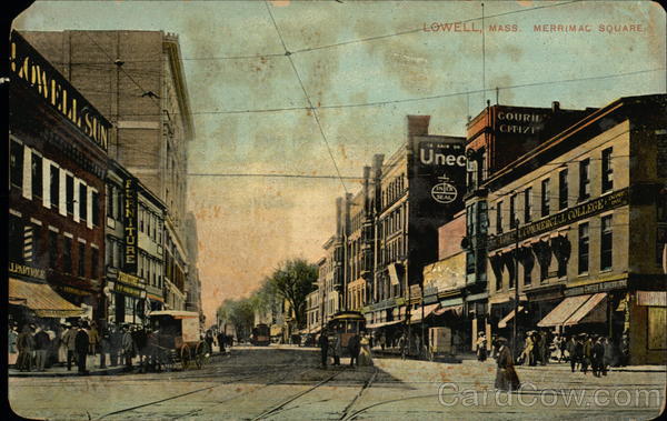 Merrimac Square Lowell Massachusetts