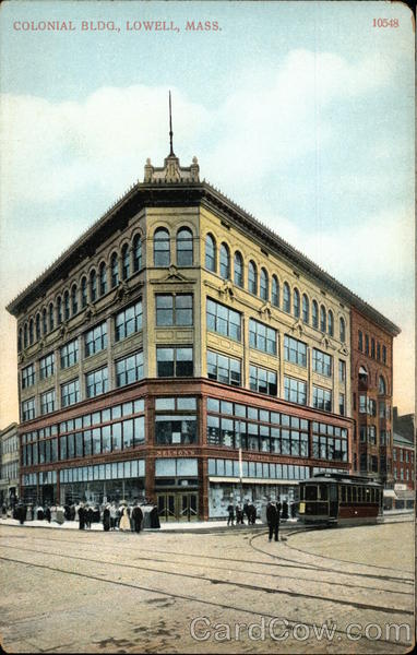 Colonial Bldg Lowell Massachusetts