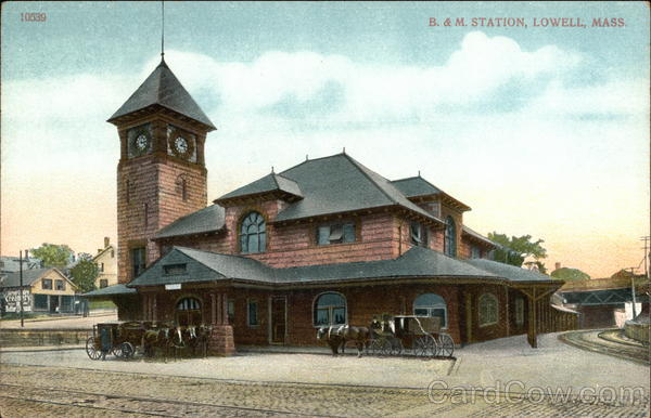 B & M Station Lowell Massachusetts