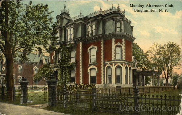 Monday Afternoon Club Binghamton New York