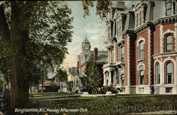 Monday Afternoon Club Binghamton New York