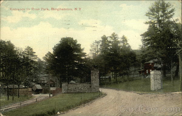 The Entrance to Ross Park Binghamton New York