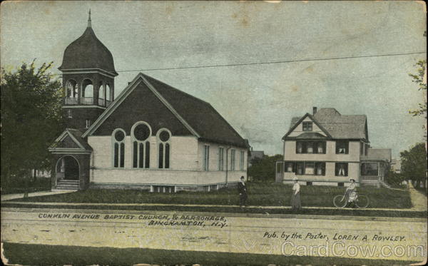 Conklin Avenue Baptist Church and Parsonage Binghamton New York