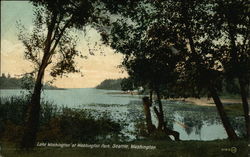 Lake Washington at Washington Park Postcard