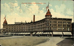 English Hotel Postcard