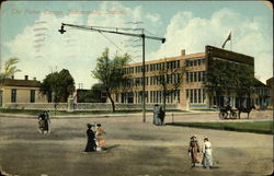 The Fisher Garage Postcard