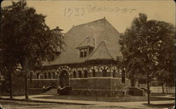 Post Office Madison, IN Postcard Postcard