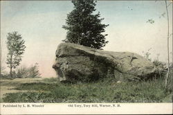 Old Tory, Tory Hill Warner, NH Postcard Postcard