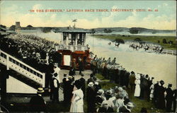 "In the Stretch" Latonia Race Track "In the Stretch" Latonia Race Track