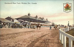 Kenilworth Race Track Postcard