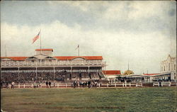 Crescent City Jockey Club On Race Day Postcard