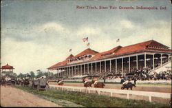 Race Track, State Fair Grounds Postcard