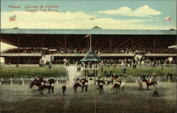 Oriental Park Races Postcard