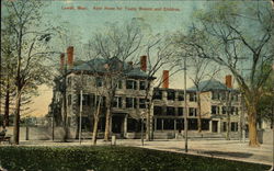 Ayer Home for Young Women and Children Lowell, MA Postcard Postcard