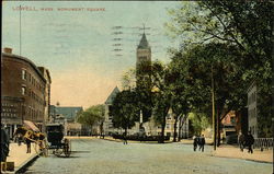 Monument Square Postcard