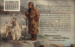 Macartney's Apparel Shop Postcard