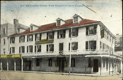 Old Washington Tavern, First Stagecoach House Postcard