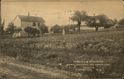 Home of the Binghamton Normal, Industrial and Agriculture Institute Postcard