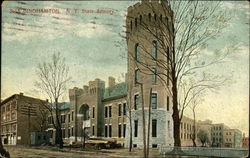 State Armory Binghamton, NY Postcard Postcard