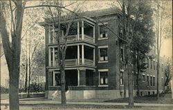 Moore Overton Hospital Postcard