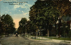 Front Street from Riverside Drive Postcard