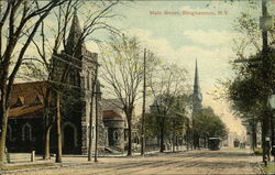 Main Street Postcard
