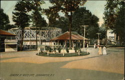 Coaster at White City Postcard