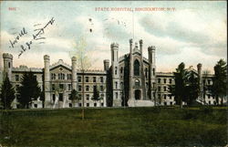 State Hospital Postcard