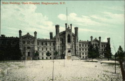 Main Building, State Hospital Postcard