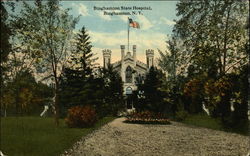 Binghamton State Hospital Postcard