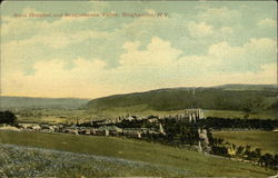 State Hospital and Susquehanna Valley Binghamton, NY Postcard Postcard
