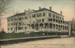 Leicester Inn Massachusetts Postcard Postcard
