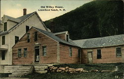 Old Willey House Crawford Notch, NH Postcard Postcard