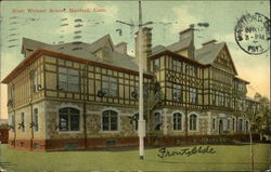 Noah Webster School Postcard
