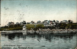 Little Diamond Island Postcard