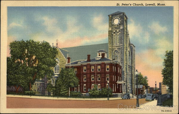 St. Peter's Church Lowell Massachusetts