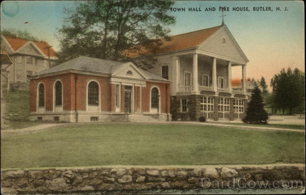 Town Hall and Fire House Butler New Jersey