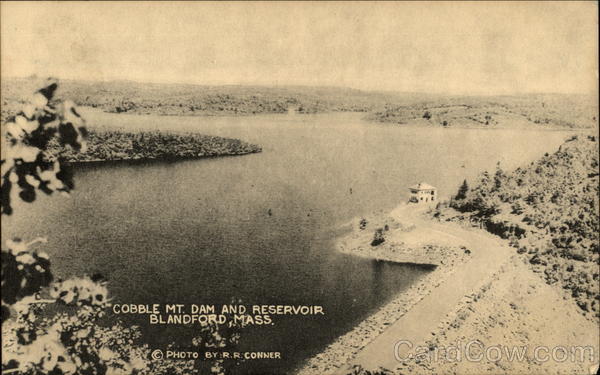 Cobble Mt. Dam and Reservoir Blandford Massachusetts