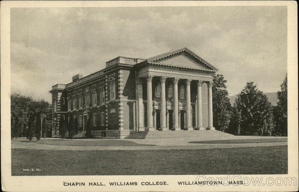 Williams College - Chapin Hall Williamstown Massachusetts