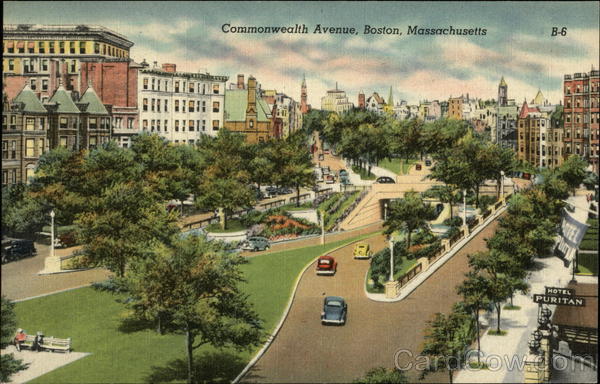 Commonwealth Avenue Boston Massachusetts