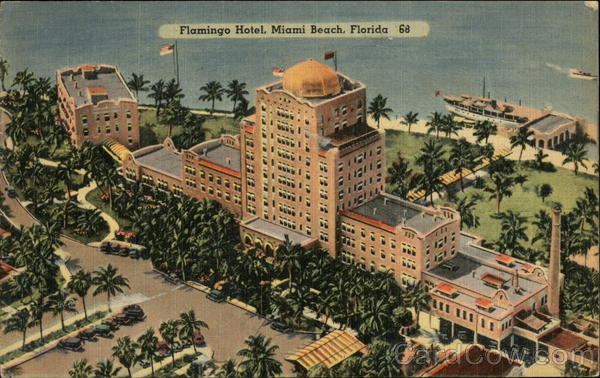 Flamingo Hotel Miami Beach Florida