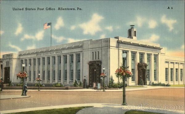 United States Post Office Allentown Pennsylvania