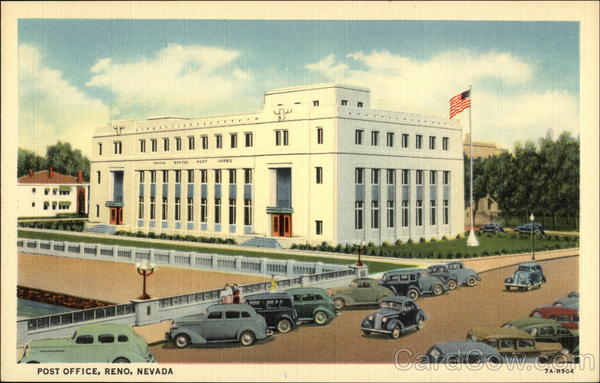Post Office Reno Nevada
