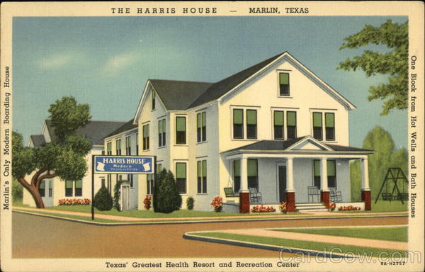 The Harris House Marlin Texas