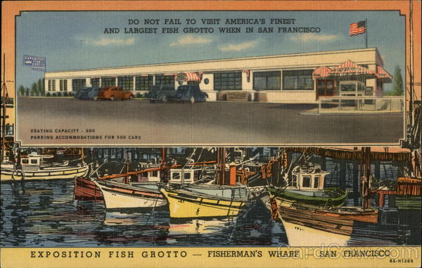 Exposition Fish Grotto - Fisherman's Wharf San Francisco California
