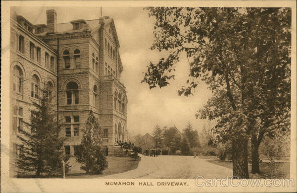 The Catholic University of America - McMahon Hall Driveway Washington District of Columbia