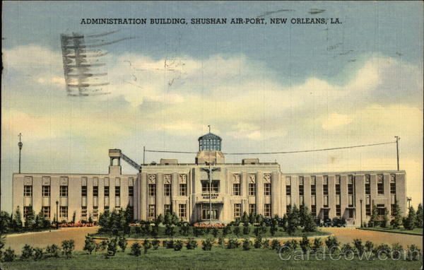 Administration Building at Shushan Airport New Orleans Louisiana