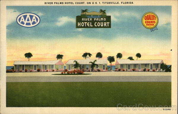 River Palms Hotel Court Titusville Florida
